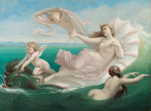 Henri-Pierre Picou Sea nymphs France oil painting art